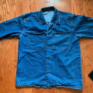 Vintage Sean Jean, men’s size medium, jean jacket, long sleeve button down